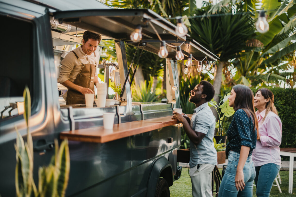 food truck owner keeping up with small business trends